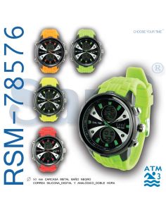 Reloj sami hombre ana/digi rsm-78576-