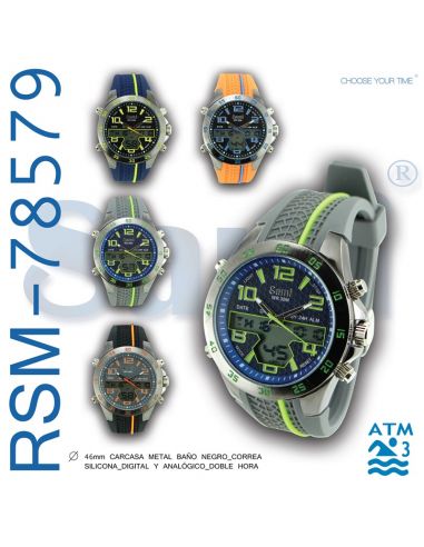 Reloj sami hombre ana/digi rsm-78579-