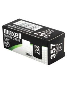 maxell pila oxido de plata 1.5v 357 SR44W blister 1 uni-