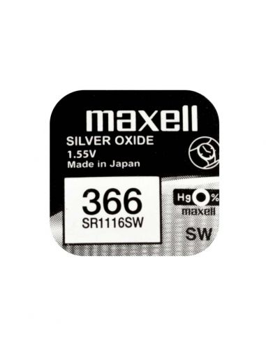 maxell pila oxido de plata 1.5v 366 SR1116SW blister 1 uni-