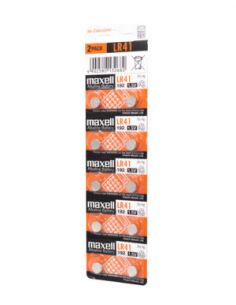 MAXELL ALKALINA LR-41 B* 10... 2