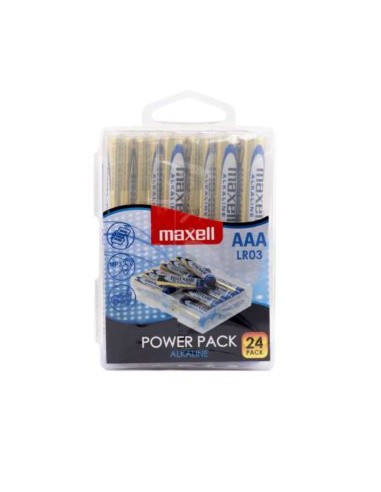 MAXELL ALCALINA AAA LR03 PACK*24...