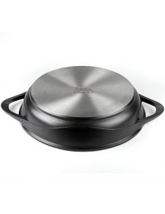Cacerola vier aluminio fundido induccion 32cm 801-32- 2
