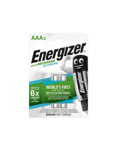 ENERGIZER PILA RECARGABLE HR03 AAA 800MAH B2-