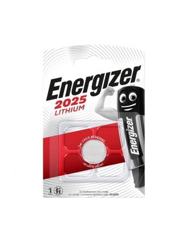 energizer pila boton litio CR2025 3V blister 1-