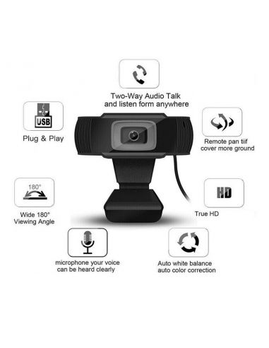 PLATINET WEBCAMFULL HD1080P+MIC DIGITAL FOCUS PCWC1080-