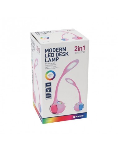 PLATINET LAMPARA LED BOLA COLOR 7W...