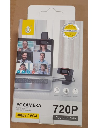CAMARA WEB CAM ONE+ PC,HD720P,USB...