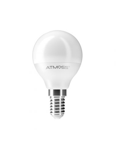 Atmoss bombilla led miniesferica 6W E14 3200K-