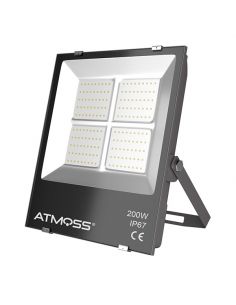 Atmoss proyector exterior chip SMD 200W 5000K-