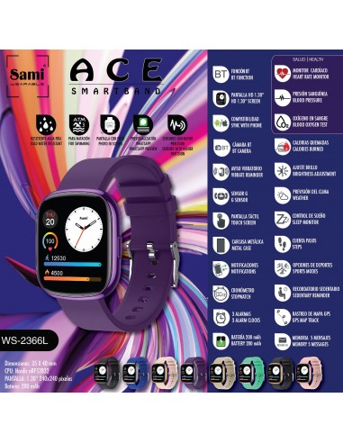 SMARTBAND SAMI ACTIVIDAD 3 ATM "ACE"...