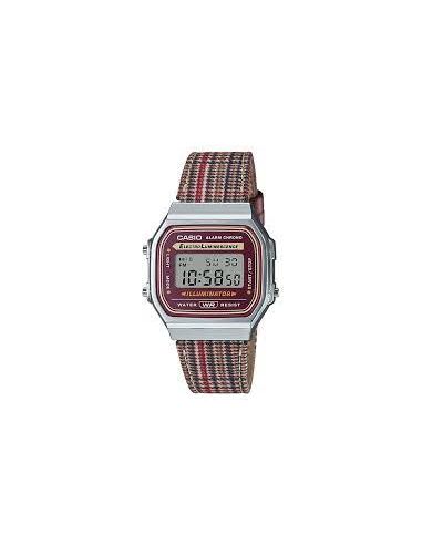 RELOJ CASIO DIGITAL VINTAGE A-168WEFL-5A-