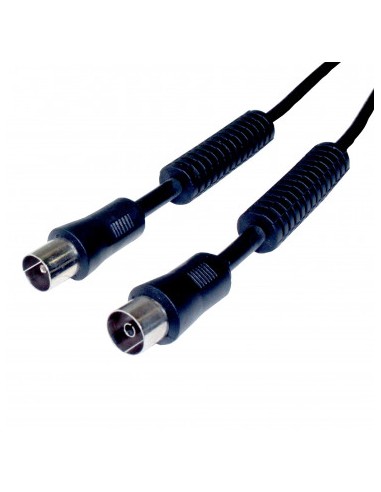 CABLE NIMO ANTENA TV NEGRO 9.5mm 5Mts...