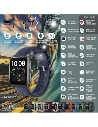 SMARTBAND SAMI ACTIVIDAD 5 ATM "AQUA...