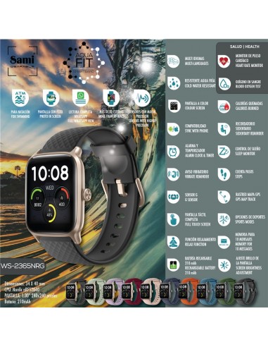SMARTBAND SAMI ACTIVIDAD 5 ATM "AQUA...