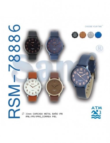 RELOJ SAMI HOMBREXTRPLNO MALLA...