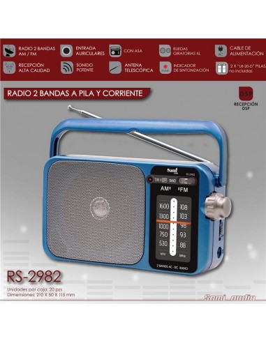 RADIO SAMI AC/DC 2 BANDAS POTENTE...