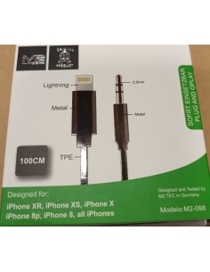 CABLE PARA IPHONE A JACK...