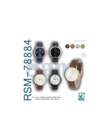 RELOJ SAMI MUJER CORREA...