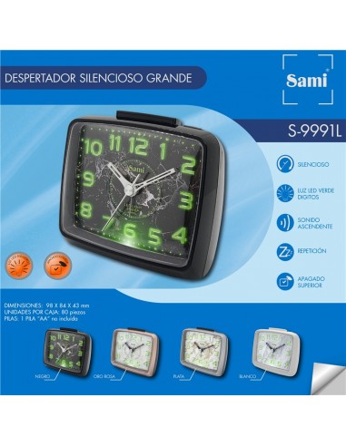 DESPERTADOR SAMI GRANDE MARMOL...