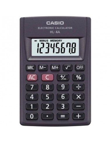 CALCULADOR CASIO BOLSILLO HL4A