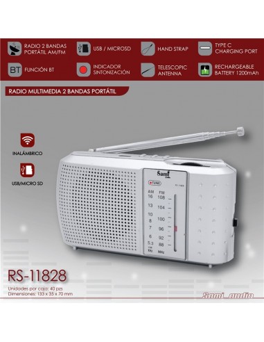 RADIO SAMI 2 BANDAS MULTIMEDIA...
