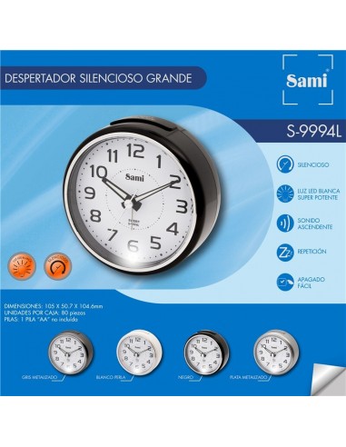 DESPERTADOR SAMI MEDIANO SILENCIOSO...