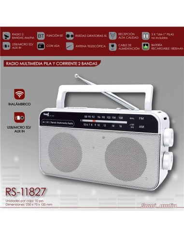 RADIO SAMI AC/DC 2 BANDAS...