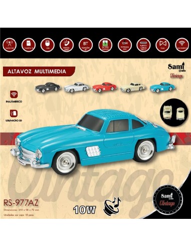 ALTAVOZ MULTIMEDIA SAMI VINTAGE COCHE...