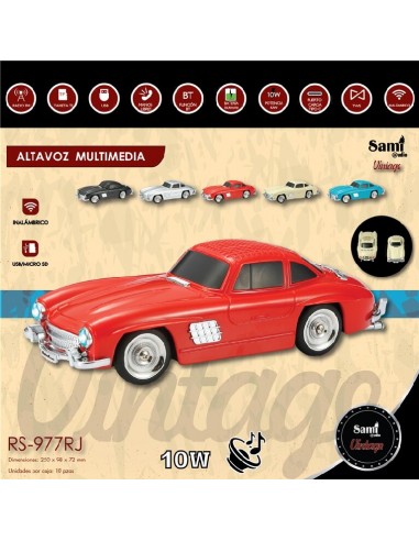 ALTAVOZ MULTIMEDIA SAMI VINTAGE COCHE...