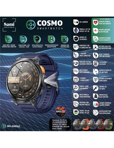 SMARTBAND ACTIVIDAD SAMI "COSMO" 3ATM...