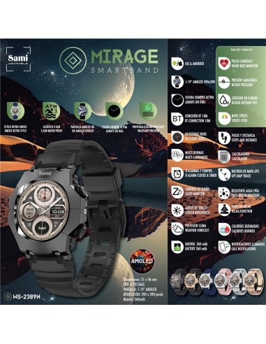 SMARTBAND ACTIVIDAD SAMI "MIRAGE"...