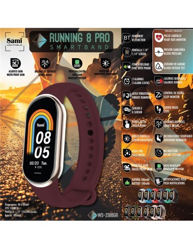 SMARTBAND SAMI WEARABLE Reloj RUNNING...