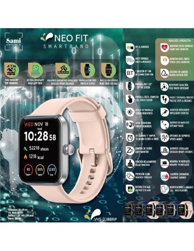 SMARTBAND SAMI ACTIVIDAD 5 ATM "NEO...