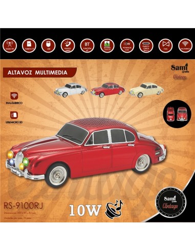 ALTAVOZ MULTIMEDIA SAMI VINTAGE COCHE...