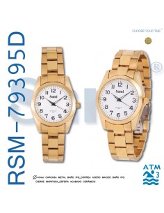RELOJ SAMI HOMBRE METALICO...