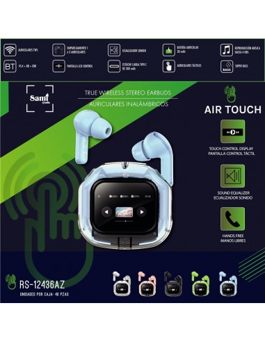 AURICULARES SAMI "AIR TOUCH" TWS...