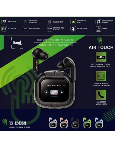 AURICULARES SAMI "AIR TOUCH" TWS...