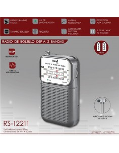 RADIO SAMI 2 BANDAS NEGRO...