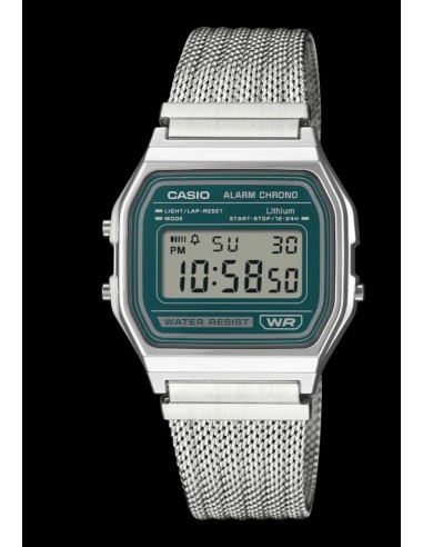 RELOJ CASIO DIGITAL VINTAGE A-158WEM-3EF