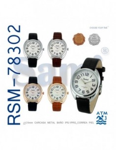 Reloj sami mujer piel...