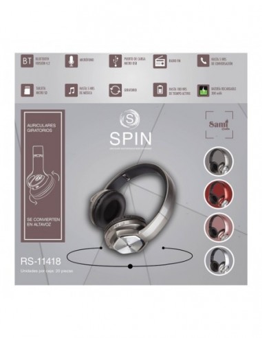 Auriculares sami SPIN RS-11418-