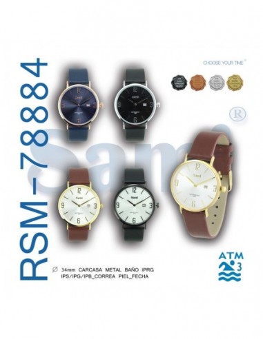RELOJ SAMI MUJER CORREA...