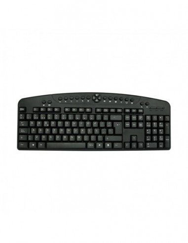 OMEGA TECLADO MULTIMEDIA AURA USB...