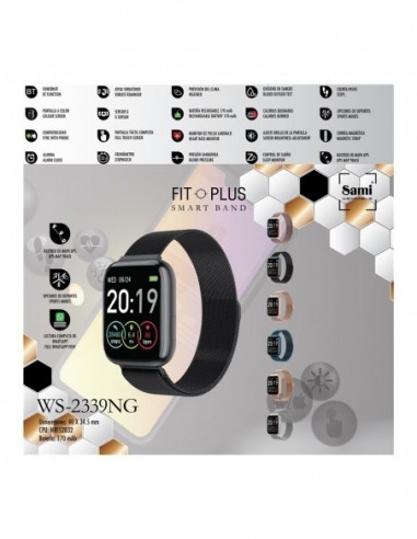 Smartband actividad sami FIT PLUS...