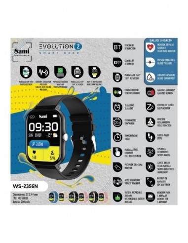 Smartband actividad sami EVOLUTION 2...
