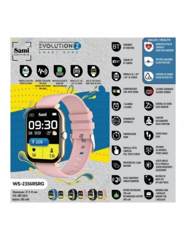 Smartband actividad sami EVOLUTION 2...
