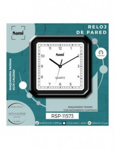 RELOJ SAMI PARED HQ TAIWAN...