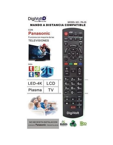 MANDO A DISTANCIA TV DIGIVOLT...