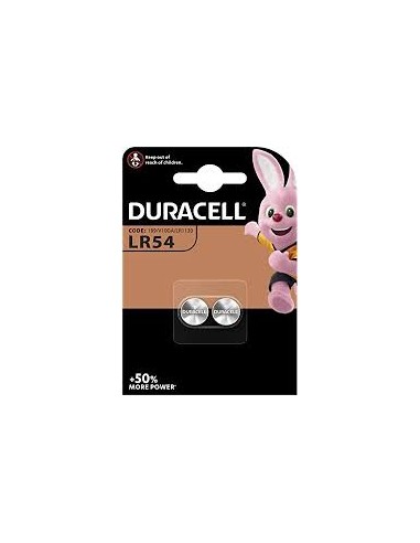 Duracell ALCALINA  LR54 blister 2...